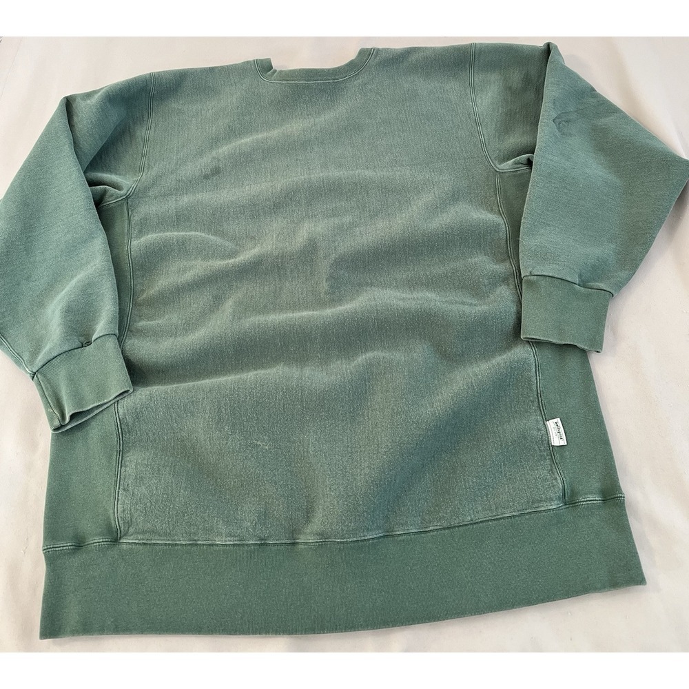Vintage Kellsport Sweatshirt Mens XXXL Green Heavyweight Weave‎ Crewneck 90s